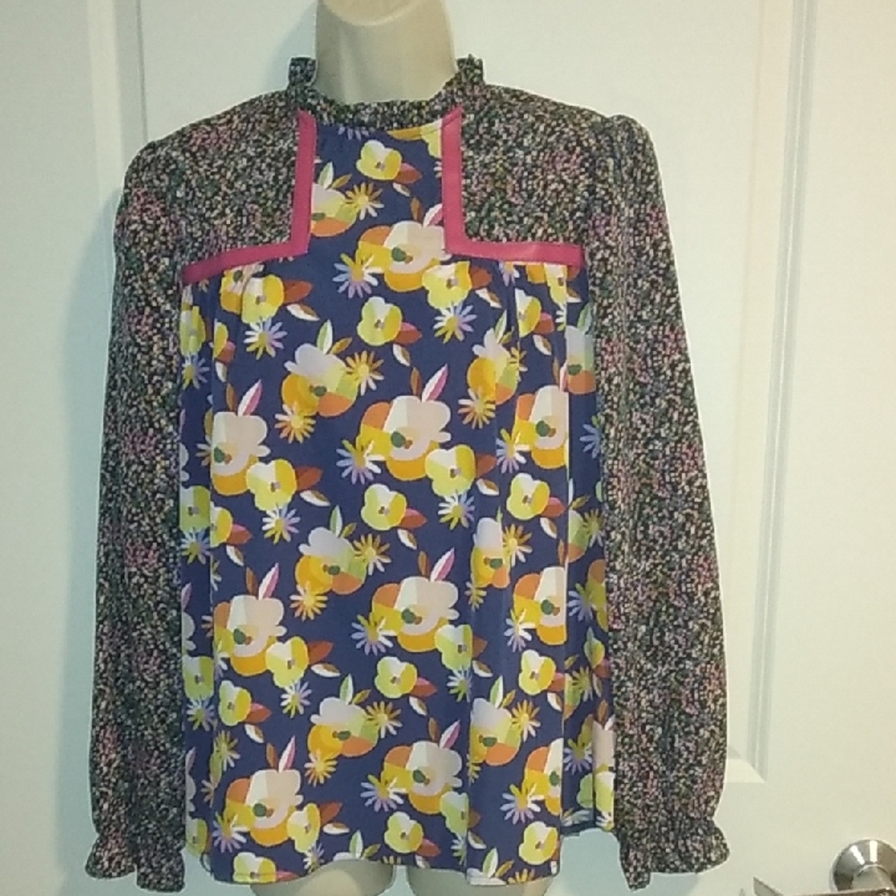 Floral Long Sleeve Blouse